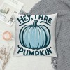 Ulloord  Blue Pumpkin Pillow Cover Autumn Harvest Decorative Throw Pillow Cases Super Soft Fall&nbsp;Season Cushion Cover Decoration Thanksgiving Sofa Couch Pillows Cover (Pumpkin-C)
