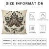 Ulloord  Autumn Harvest Thankful Farmhouse Pillow Cover Decorative Buffalo Plaid Throw Pillows Cover Outdoor Pumpkin Truck&nbsp;Gnomes Cushion Cases for Couch Cane Chair