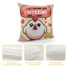 Ulloord Farmhouse Chicken Themed Pillowcase Decorations for Home, I Just Freaking Love Chickens Okay Chicken Throw Pillow Cover, Chicken Lover Gifts, Farmer Girl Woman Gifts