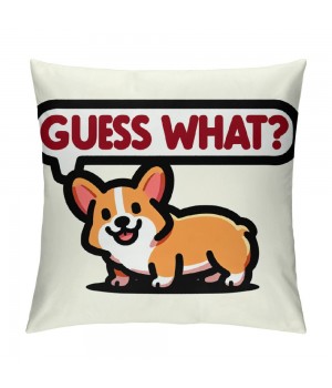 Ulloord Butt Reversible Throw Pillow Case Cover, Funny Quote Cute Butt Ass Decorations for Home Bedroom Girl Room Dorm Office, Gifts for Lovers