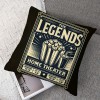 Ulloord Pillow Covers Retro Movie Theater Patterns Decorative Throw Pillow Covers Pillow Case Cushion Cover Body Pillowcovers