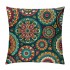 PHYHOO Short Plush Pillow Covers Fashion Printed Square Pillow Case for Bedroom, Sofa, Car Decoration Both Sides(Heronsbill Turquoise Green)