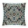PHYHOO Short Plush Pillow Covers Fashion Printed Square Pillow Case for Bedroom, Sofa, Car Decoration Both Sides(Morgan Medal Print)