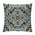 PHYHOO Short Plush Pillow Covers Fashion Printed Square Pillow Case for Bedroom, Sofa, Car Decoration Both Sides(Morgan Medal Print)