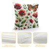PHYHOO Short Plush Pillow Covers Fashion Printed Square Pillow Case for Bedroom, Sofa, Car Decoration Both Sides