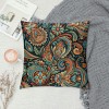 PHYHOO Short Plush Pillow Covers, Colour Printing Square Pillowcase Double-Sided No Inserts for Bedroom Living Room Sofa Decoration
