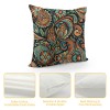 PHYHOO Short Plush Pillow Covers, Colour Printing Square Pillowcase Double-Sided No Inserts for Bedroom Living Room Sofa Decoration