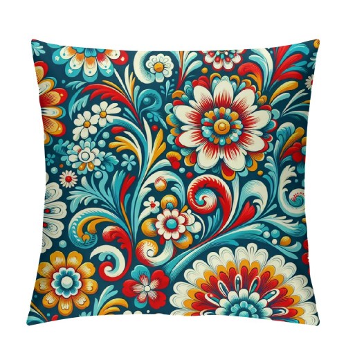 PHYHOO Short Plush Pillow Covers Fashion Printed Square Pillow Case for Bedroom, Sofa, Car Decoration Both Sides