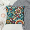 PHYHOO Short Plush Pillow Covers Fashion Printed Square Pillow Case for Bedroom, Sofa, Car Decoration Both Sides